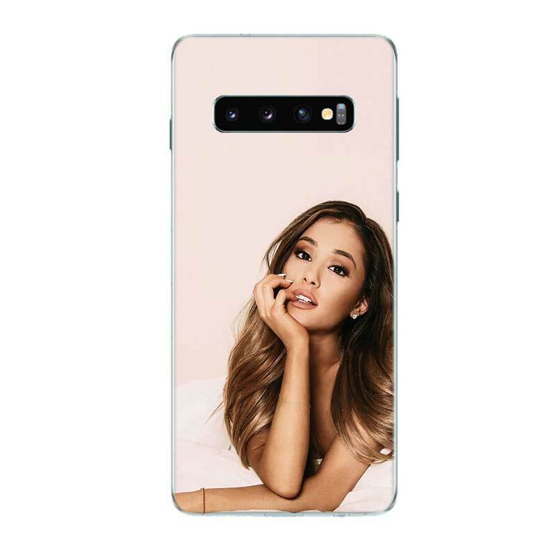 Мягкий тпу чехол Ariana Grande AG подсластитель для Samsung Galaxy S8 S9 J4 J6 A8 A6 Plus + J8 A7 A9 2018 Note 9 8 S6 S7 Edge корпус