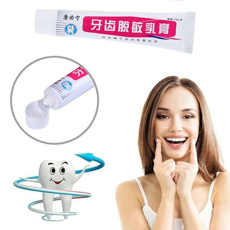 70g pasta de dentes para dentes sensíveis branqueamento manchas de dentes cozimento creme dental remover soda branqueamento dentífrico b3u8