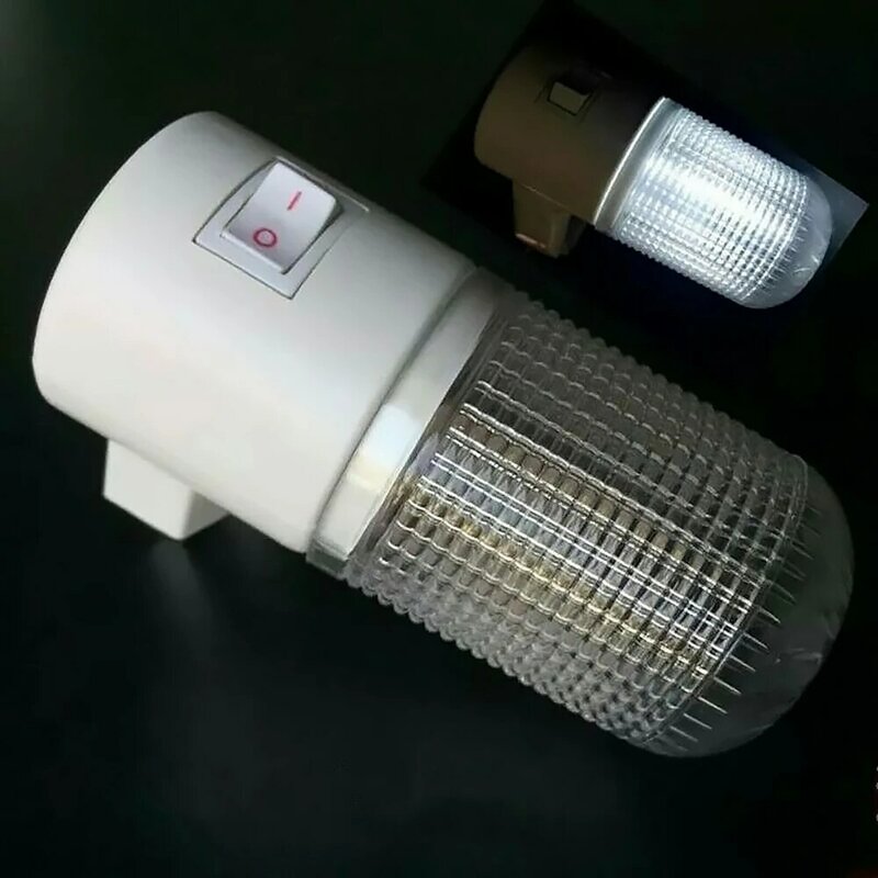 1 sztuk kreatywny biały 3 Watt nocy lampka z wtyczką-w 4LED lampa energooszczędna oświetlenie wewnętrzne dla dzieci dla dzieci oświetlenie sypialni
