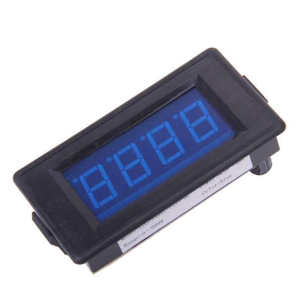 Blue Digital LED People Count Counter + Photoelectric Infrared Detector