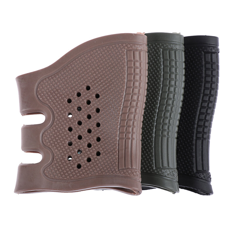 1PC Coldre Glock Handgun Holster Anti Slip Tactical Pistol Rubber Protect Cover Grip Shooting Glock Holster Hunting Glock