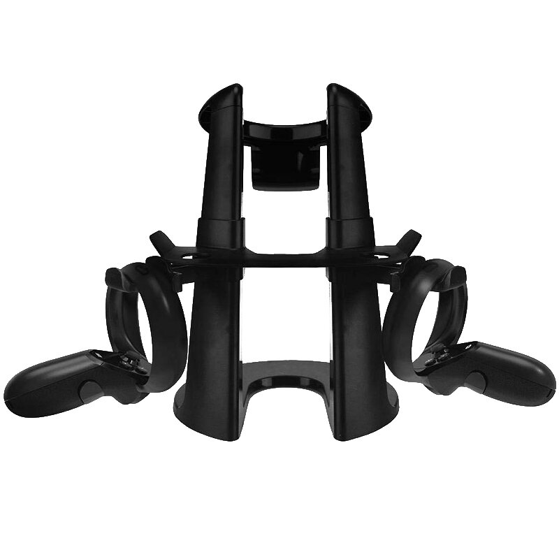 Vr Stand,Headset Display Holder and Station for Oculus Rift S Oculus Quest Headset Press Controllers