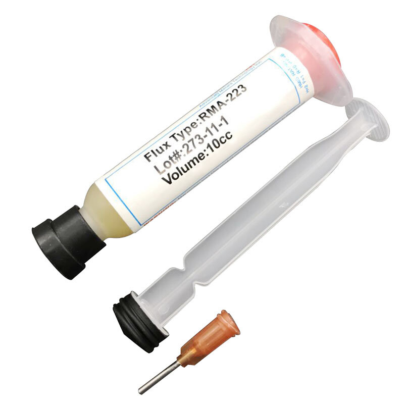 1ชุดเข็มรูป10cc -223 PCB PGA BGA SMDยืดหยุ่นTip Syringeจาระบีฟลักซ์ซ่อมแซมsolde