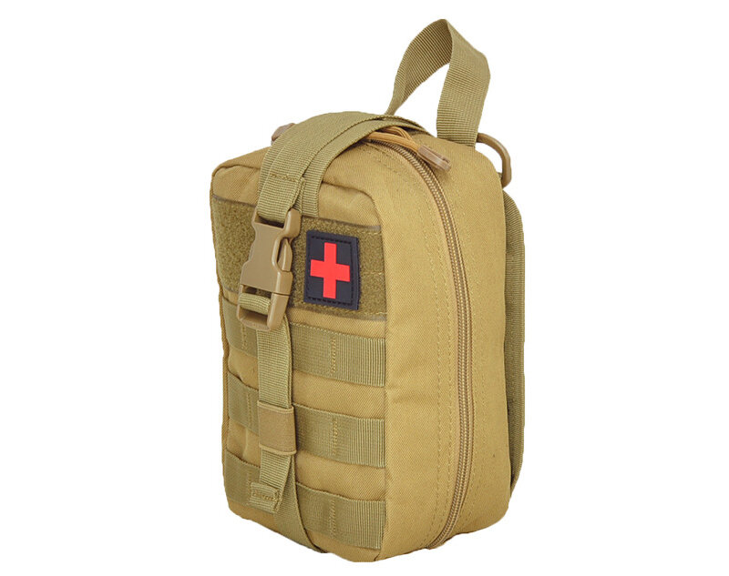 Bolsa de primeros auxilios militar, bolsa Molle médica táctica para senderismo, Camping, caza