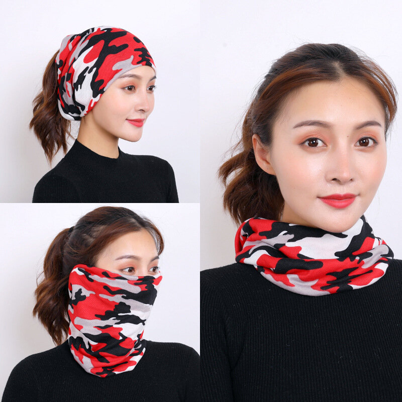 Frauen Und Männer Winter Mode Multifunktionale Kreis Pullover Schal Kopftuch Gesicht Maske Outdoor Radfahren Sport Warme Schals Ring