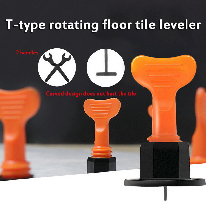 Tile Plate Leveling System Toolkit Level Wedges Alignment Spacers for Leveler Locator Spacers Plier Flooring Wall Tile Carrelage