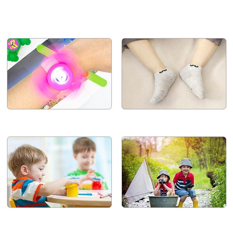 Щелчок-браслет на палец, ручной Спиннер, фиджет, игрушка с простыми ячейками, снятие стресса, пузырьки от аутизма, для детей и взрослых, забав...