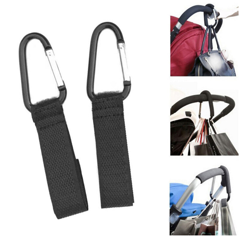 Stroller Hooks Wheelchair Baby Car Pram Carriage Bag Hanger Hook Baby Strollers Shopping Bag Clip Stroller Accessories