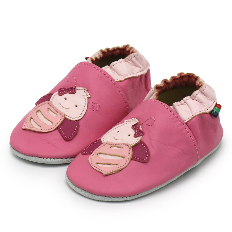 Carozoo – chaussures souples en cuir de mouton pour bébés, pantoufles pour tout-petits, chaussures de premiers pas pour garçons et filles