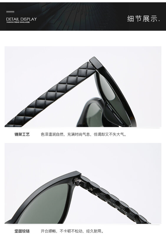 Gafas de sol de diseño para mujer, lentes de sol de lujo Unisex, con protección de corazón de Metal, sin montura, color rosa, redondas, polarizadas, 5177