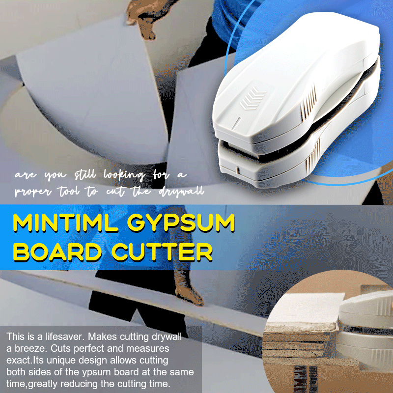 ยิปซั่มบอร์ดตัด Plasterboard Edger Scriber Drywall อัตโนมัติตัด Artifact Cutter Home งานไม้เครื่องมือ Dropship