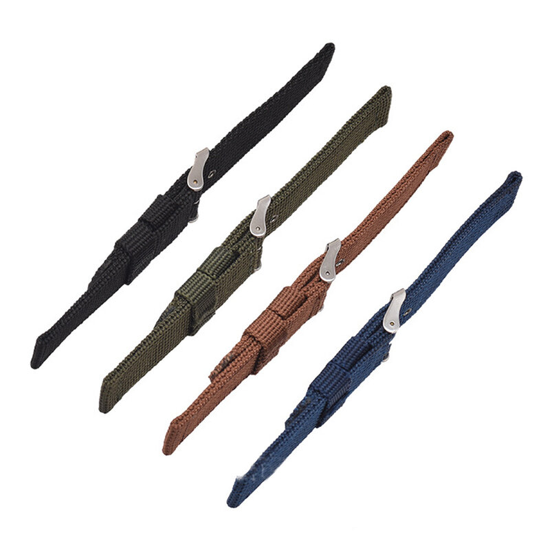 Moda universal náilon pulseiras de relógio 16mm 18mm 20mm 22mm 24mm substituição canvas para huawei samsung