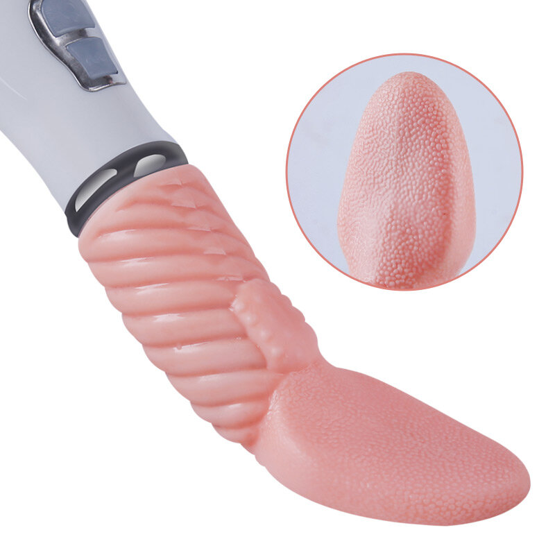 Lizanie pochwy produkty erotyczne dla dorosłych wibrator Sex zabawki Sex narzędzia dla kobiet pompowanie stymulator łechtaczki język wibrator tanie