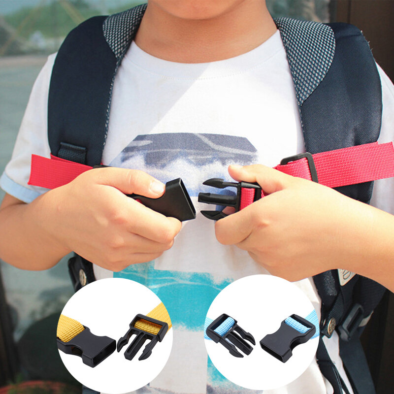 Ajustável mochila de esportes ao ar livre das crianças mochila alça de ombro cinta de cinto fixa antiderrapante puxar cinto saco cinta de peito