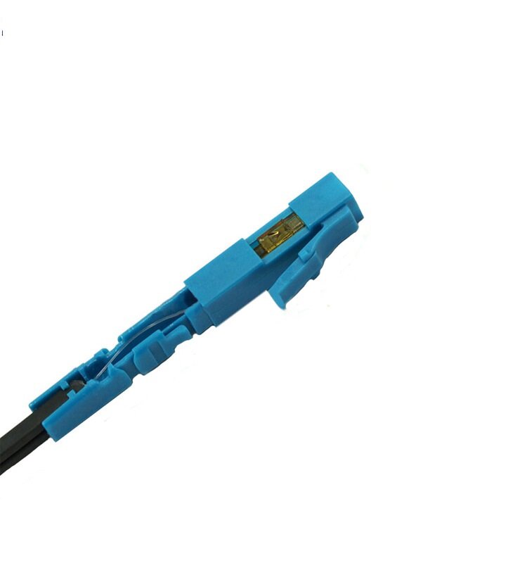 Connettore rapido UPC LC da 10 pezzi connettore rapido a fibra ottica monomodale connettore rapido a fibra ottica FTTH di tipo incorporato LC