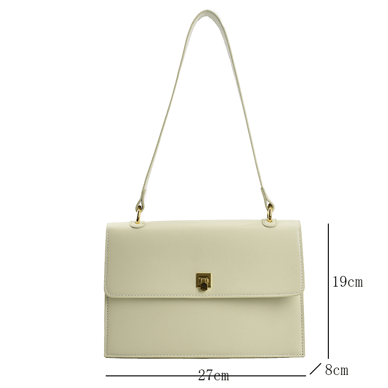 Women Simple Handbags High Quality Square Crossbody Bags for Women Leather Shoulder Bag Designer Female Messenger Bags Flap Sac