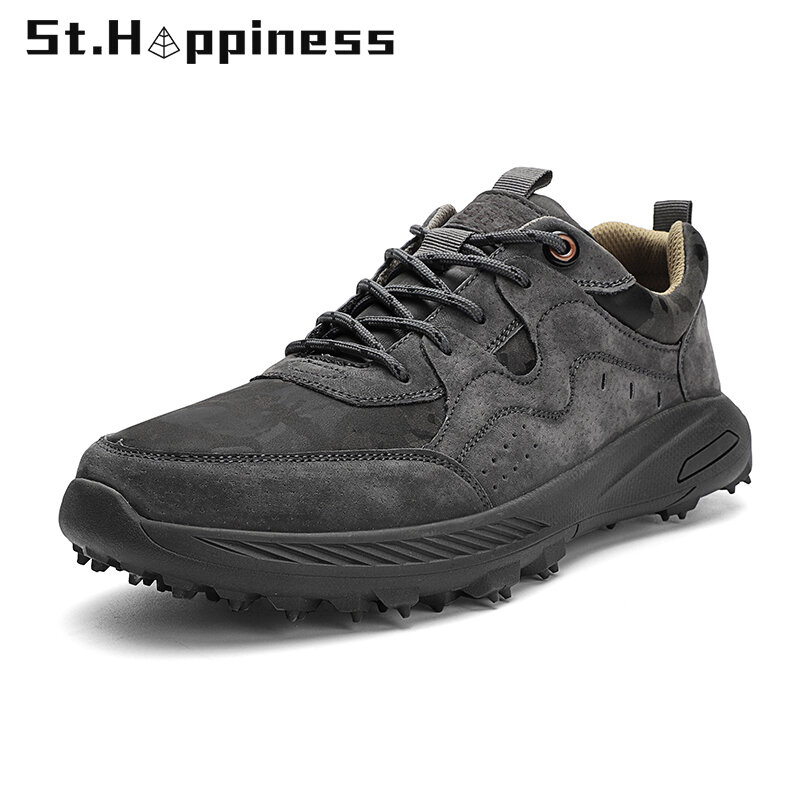 2021 New Men Leather Casual Shoes Fashion Soft Breathable Walking Sneakers Outdoor Lightweight Non Slip Sports Shoes Big Size