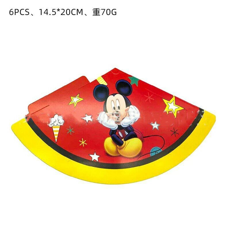 50 + szt. Disney Mickey Mouse strona dekoracji dziewczyna prezent Baby Shower zastawa stołowa jednorazowy talerz balon Kid Favor zaopatrzenie firm