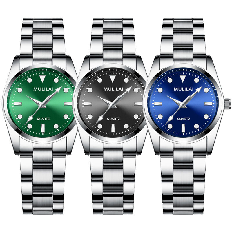 Relógio de pulso feminino de luxo estiloso, à prova d'água e quartzo para mulheres, 2020