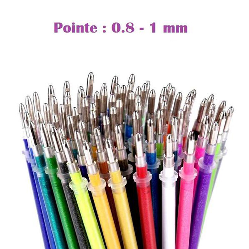 24/48/60/100 Colours Glitter Gel Pens