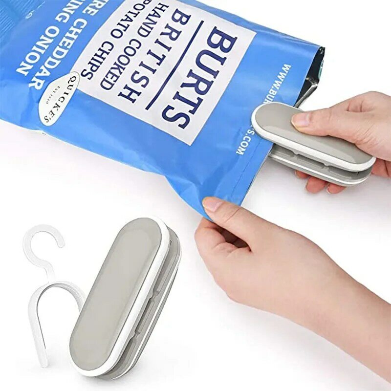 2 In 1 Sealers Afdichting Huishoudelijke Machine Warmte Sealer Capper Voedsel Saver Voor Plastic Zakken Pakket Mini Gadgets