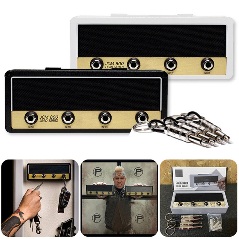 Fender-soporte de pared para llaves, accesorio musical con música, Jack Rack, amplificador Vintage, decoración del hogar, regalo, nuevo