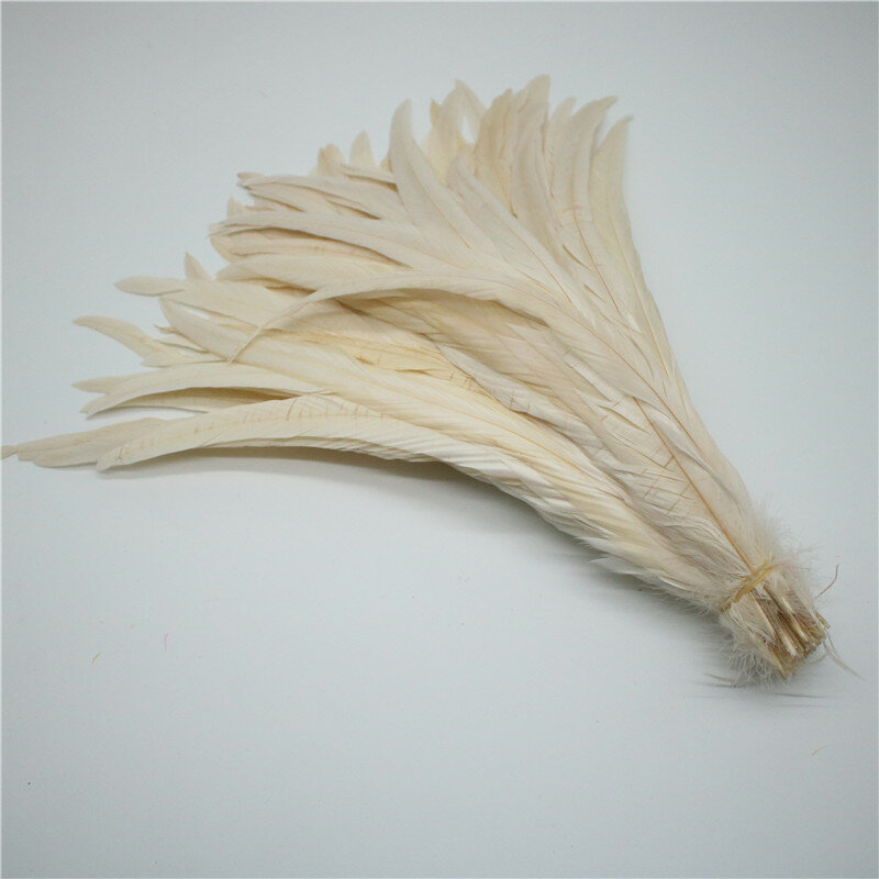 Plumes de coq naturelles, 100 pièces, 25-40cm / 10-16 pouces, pour décoration, plumes de faisan de noël bricolage, vente en gros