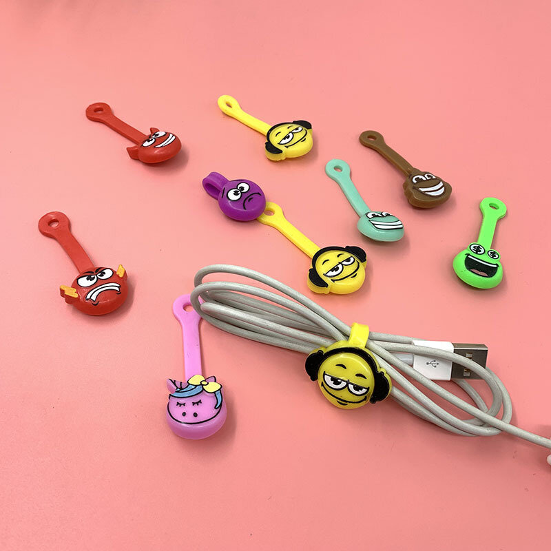 Skrepysh-correa de dibujos animados de Magnit Zombyshy para niños, organizador de almacenamiento de cables de juguete DIY, artículos creativos