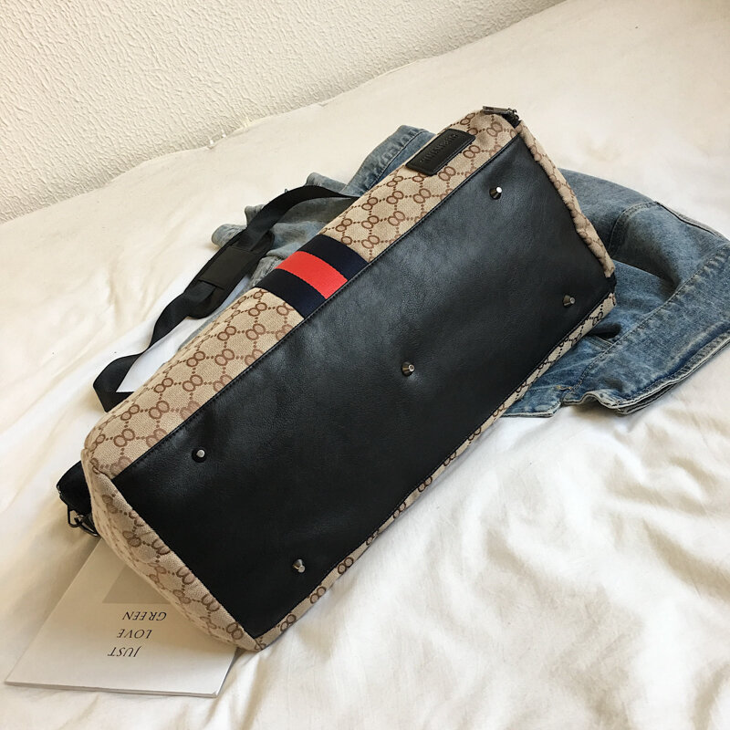 Yilia – sac de voyage noir étanche pour homme et femme, sacoche à bandoulière de grande capacité pour le week-end, nouvelle collection 2022