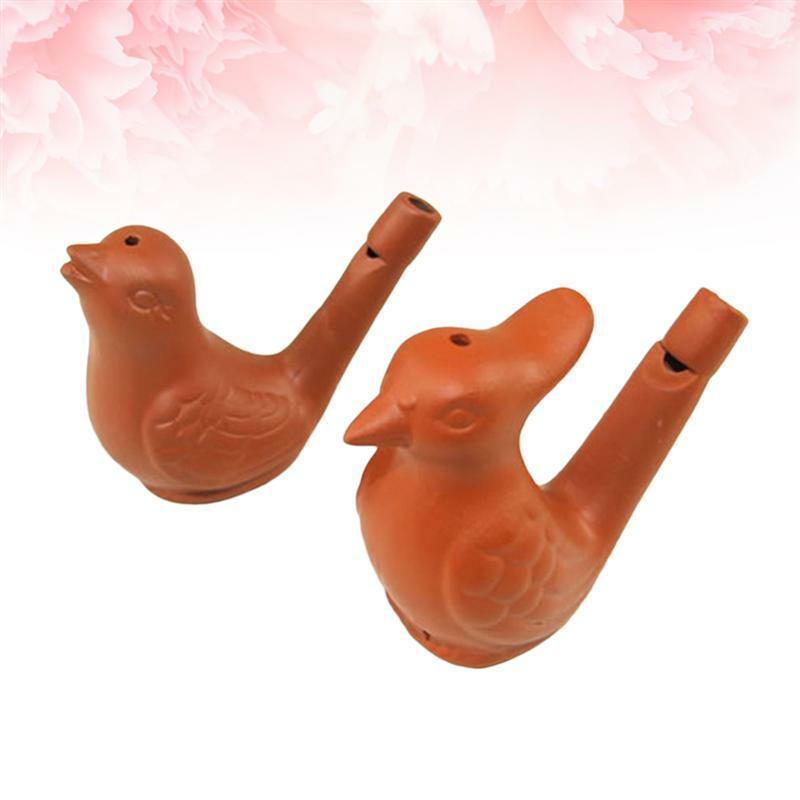 2pcs Musical Whistle Bird Whistle Whistle DIY Whistle Outdoor Supplies for Signaling