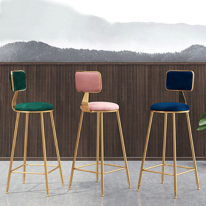 Kursi Bar Mewah Kursi Bar Ruang Keluarga Ruang Tamu Kursi Bar Dapur Meja Tinggi Furnitur Tabouret De Comptoir Nordic
