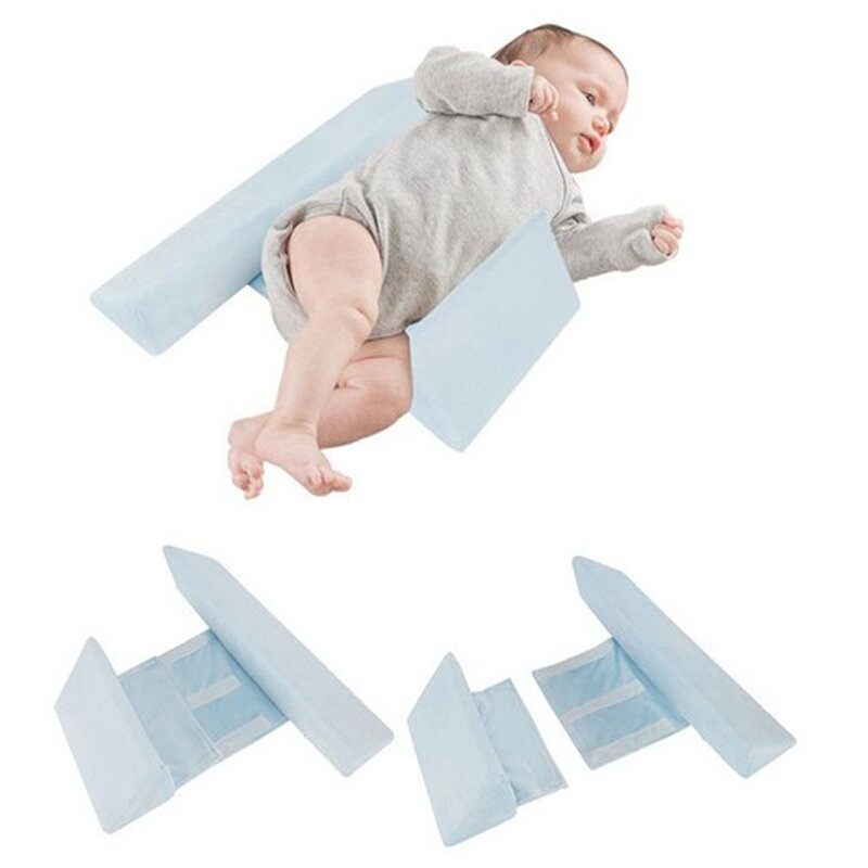 Cura della biancheria da letto del bambino cuscino neonato supporto  regolabile in Memory Foam posizionatore del sonno infantile prevenire la forma  della testa piatta cuscino antirollio / Biancheria letto