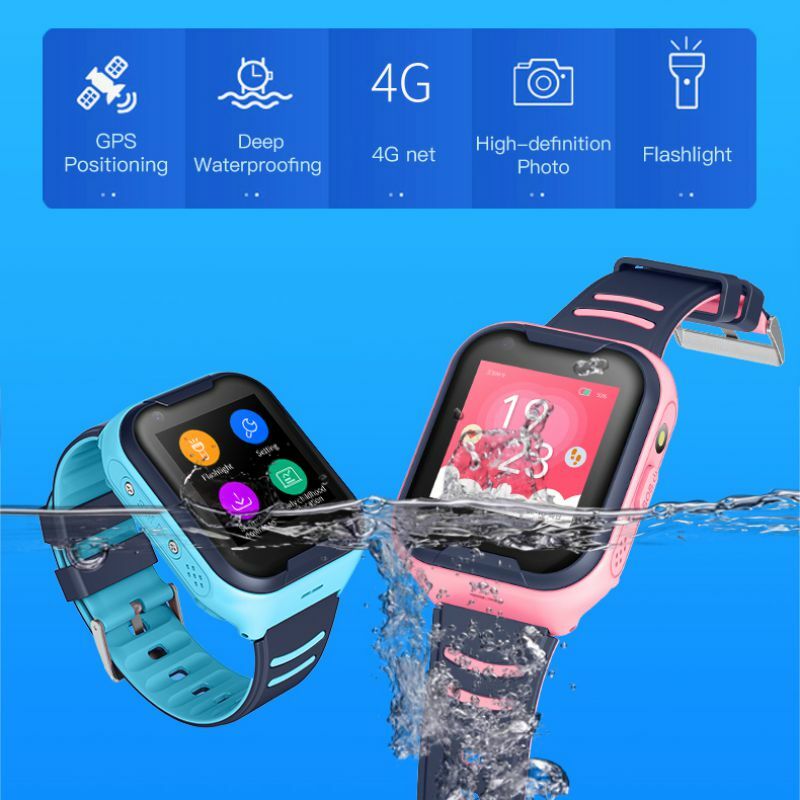 4G smart watch for children with GPS touch screen SOS SIM phone call waterproof children watch with camera children Watche