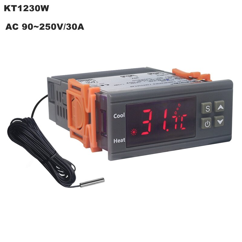220V 10A/30A oeuf Thermostat incubateur agriculture haute précision Thermostat régulateur régulateur de température