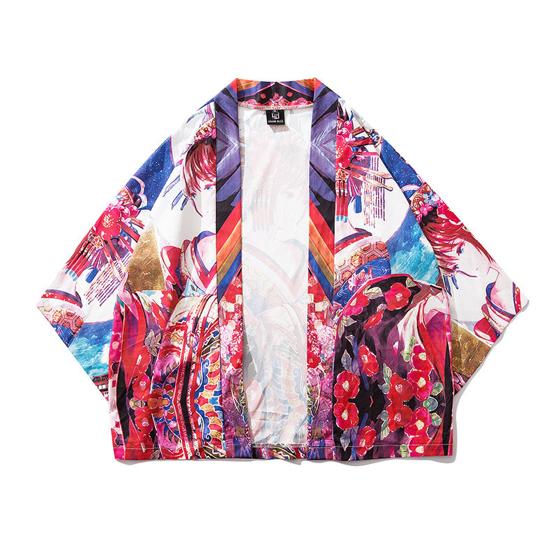 โมเดิร์น Kimono Cardigan แฟชั่นเสื้อผ้าสไตล์ญี่ปุ่น Yukata Кимоно Японский Стиль ชายหญิงคุณภาพสูงทุกวันสวมใส่