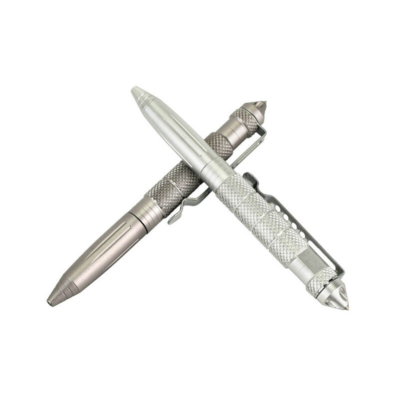Bolígrafo táctico de defensa personal de alta calidad, pluma de autodefensa, herramienta multiuso de aluminio antideslizante y portátil, de aviación