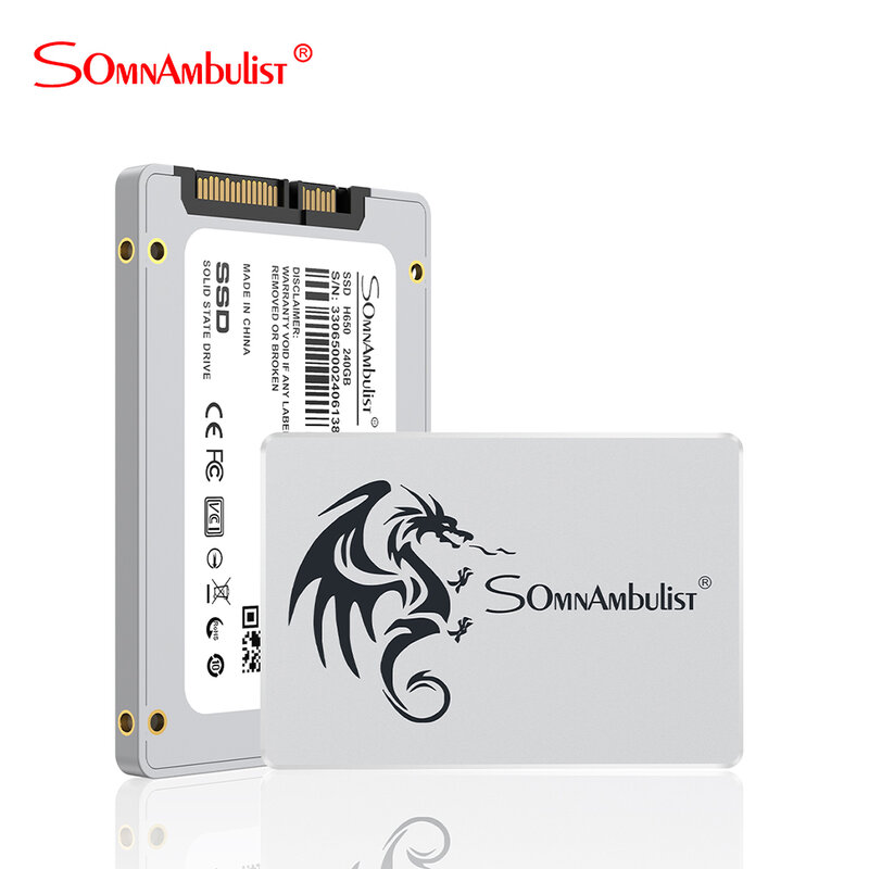 สีขาว Ssd Sata3120gb 240Gb 480Gb 960Gb 2Tb 2.5นิ้ว Built-In Solid State Drive SSD เดสก์ท็อปแล็ปท็อป128gb256gb512gb