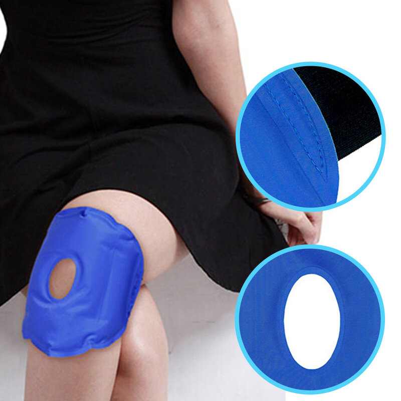Hot En Koude Sportblessures Pijnbestrijding Ademend Chirurgie Gel Pack Verstelbare Herbruikbare Knie Patch Wrap Therapie Warmte Ijs