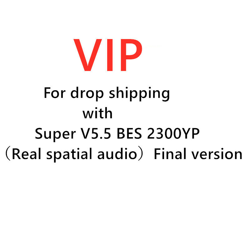 สำหรับการจัดส่ง Drop Super V5.5 BES 2300YP (จริงเชิงพื้นที่เสียง) Final รุ่น