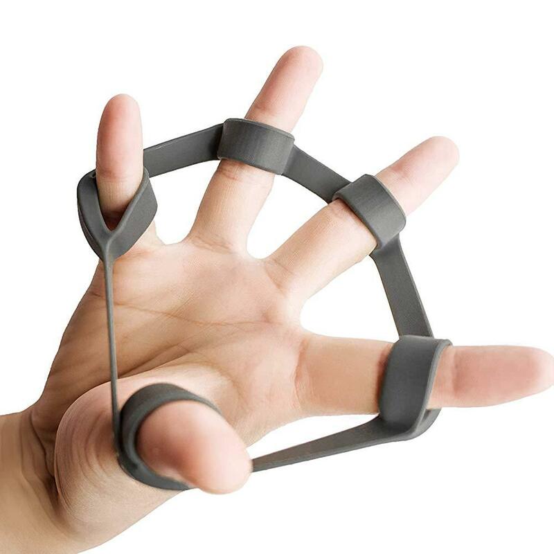 3 pçs dedo maca aperto de mão strengener flexível silicone extensor exercitador trainer melhor para escalada aperto