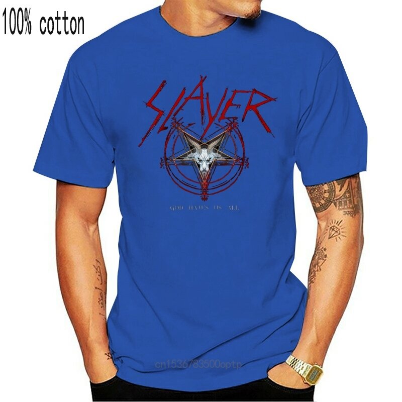 Neue Slayer Gott Hasst Uns Alle T-shirts