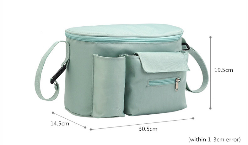 Горячая портативная дорожная сумка для детской коляски, водонепроницаемая сумка для мамы, сумка для подгузников, органайзер для хранения п...