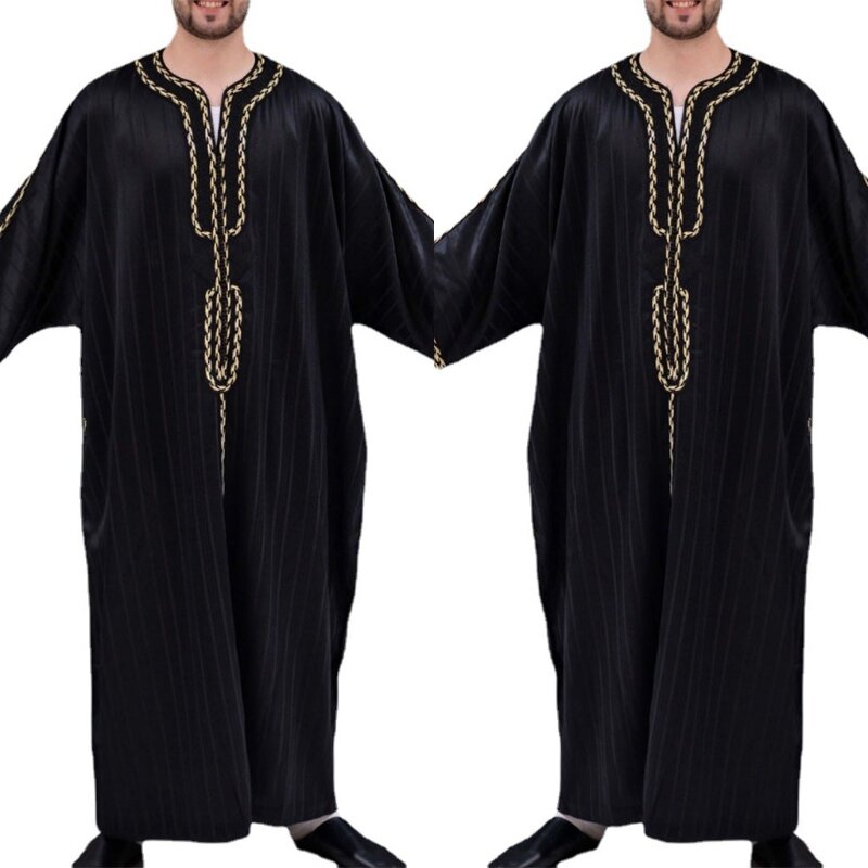 roupa muçulmana masculina com vários motivos e cores, muito