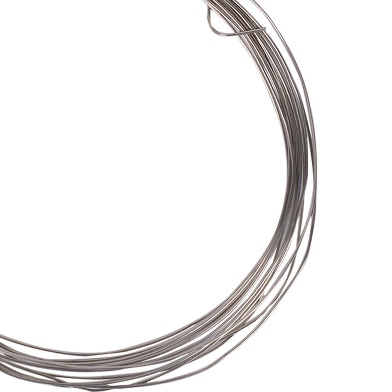 Fil de cuivre blanc Nickel B18, 5 pièces, 0.4mm 1.0mm 1.5mm 2.0mm, fil de cuivre blanc de Zinc, câble de bobine d'enroulement 5 mètres