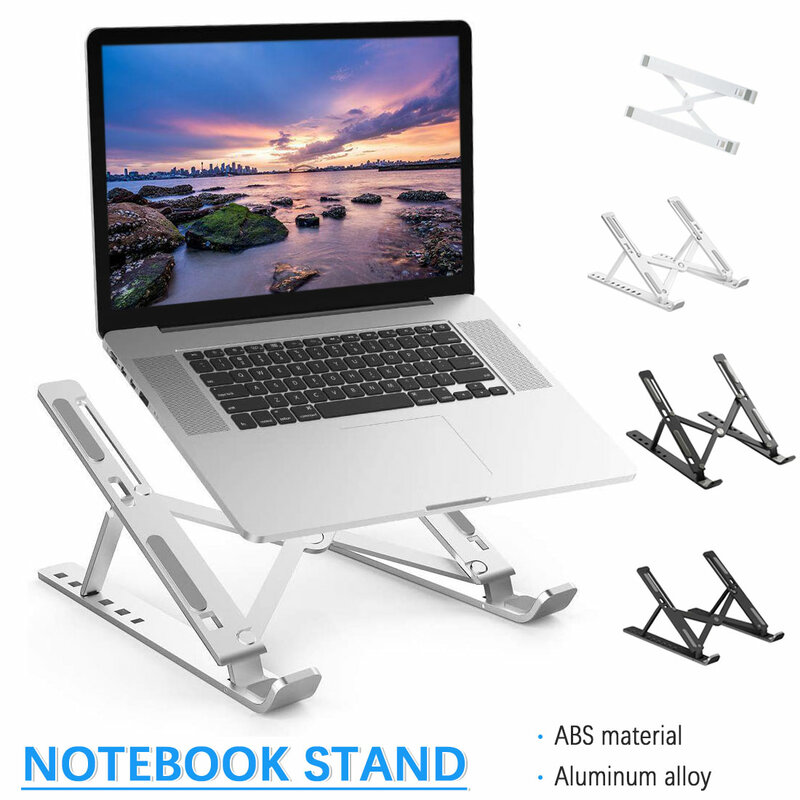 Hollow laptop stand, easy to dissipate heat, easy to fold, non-slip and stable
