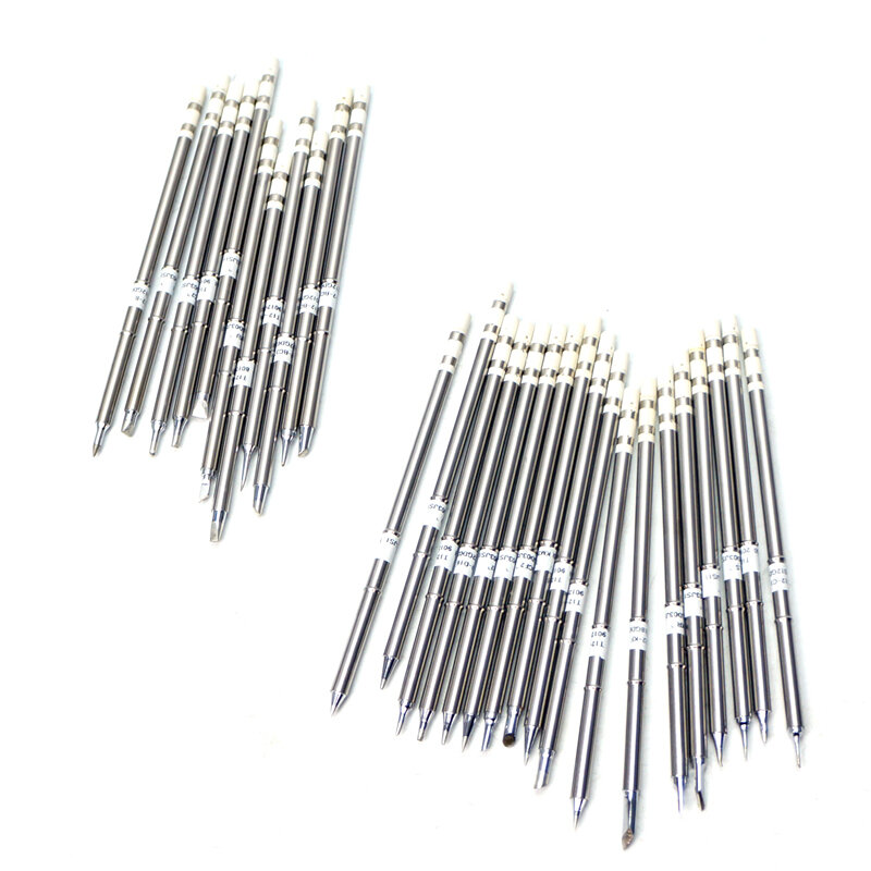 T12 Soldering Solder Iron Tips T12 Series Iron Tip For Hakko FX-951 STC AND STM32 OLED Soldering Station