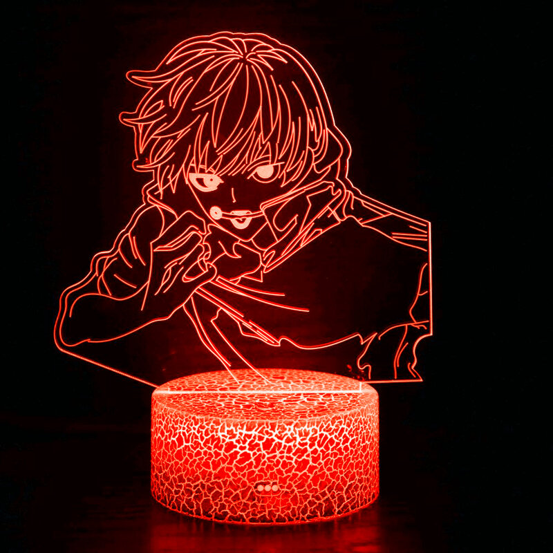 3D Nachtlampje Anime Lamp Toge Inumaki Licht Jujutsu Kaisen Usb Led Nachtlampje Voor Verjaardag Standbeeld Model Speelgoed Gift thuis Kinderen