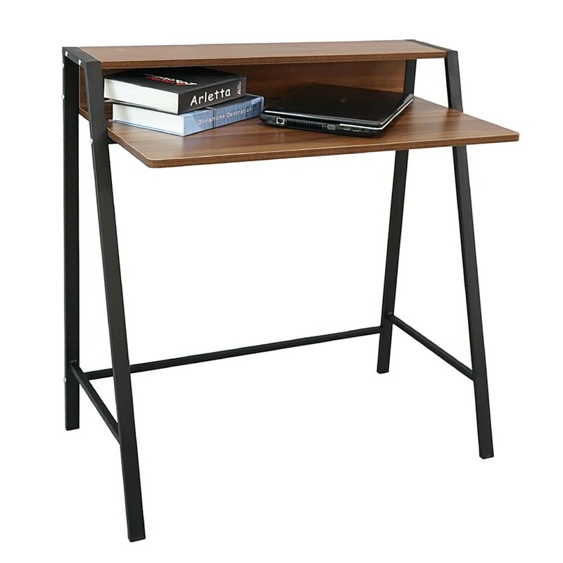 Modern Simple Design Two Tiers Computer Desk Coffee