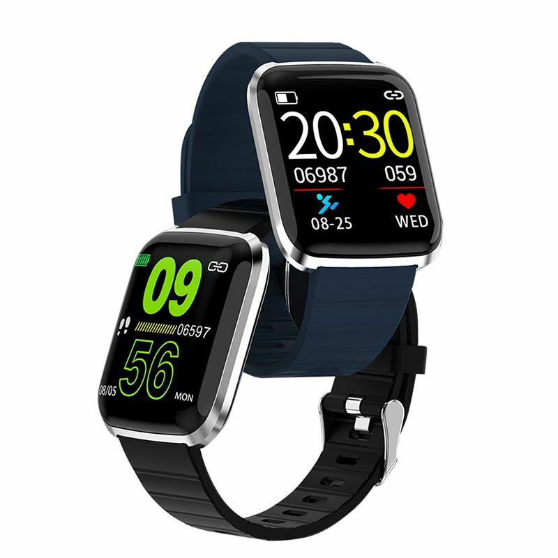 Reloj inteligente 116pro reloj inteligente pulsera de frecuencia cardíaca Monitor de presión arterial rastreador de Fitness IP67 reloj deportivo impermeable para hombre