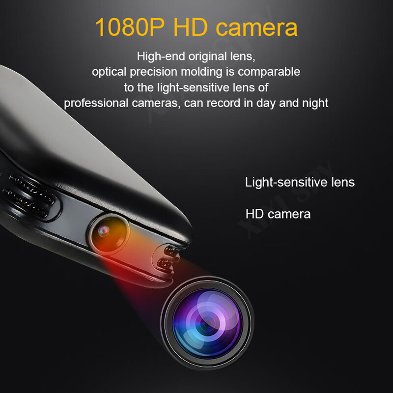 MINI caméra 1080P HD DV, enregistreur vidéo vocal numérique professionnel, petit micro son de marque XIXI SPY Dictaphone secret home